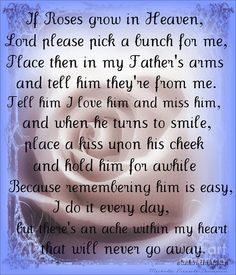 happy birthday quotes for dads in heaven | ... Birthday. Happy ...
