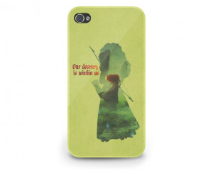 Merida Quote Brave Pixar Disney - Hard Cover Case iPhone 5 4 4S 3 3GS ...