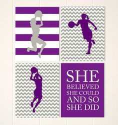 Girls wall art, basketball wall art, girls room decor, basketball ...
