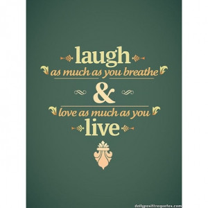 laugh...&...live