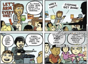 Sandy Hook Elementary School Cartoon Funny