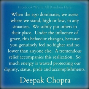 When The Ego Dominates We Assess Where We Stand, High Or Low In Any ...