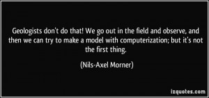 More Nils-Axel Morner Quotes