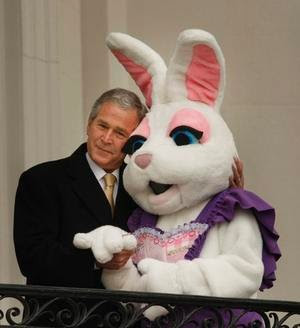 Making the rounds this April Fool's day is a reprise of George W. Bush ...