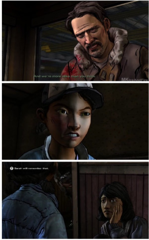 The Walking Dead Game Clementine And Lee