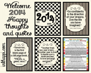 Start the New Year off with these quotes. All of these free printables ...