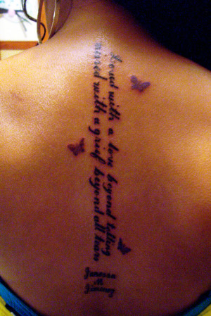 Early Miscarriage Tattoo Ideas The quote says loved with a