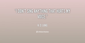Quotes By K D Lang