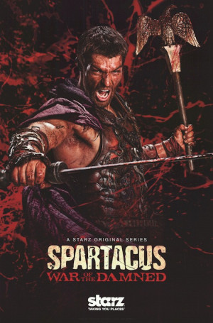 spartacus war of the damned promo poster
