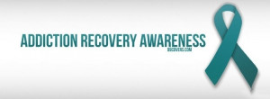 Addiction Recovery Ribbon Addiction recovery awareness