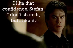 ... look at his best quotable moments from The Vampire Diaries Season 3