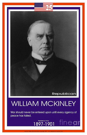 President William Mckinley Photograph