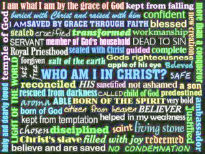 Who I am in Christ