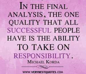 take responsibility quotes