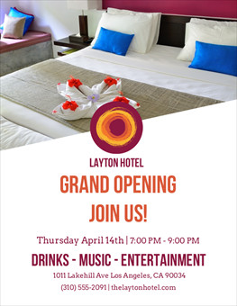 business grand opening flyer