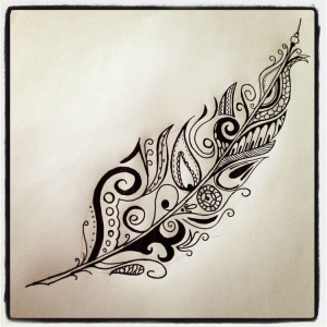 Tattoo Ideas, Abstract Feather, Foot Tattoo, Tattoo Designs, Tattoo ...