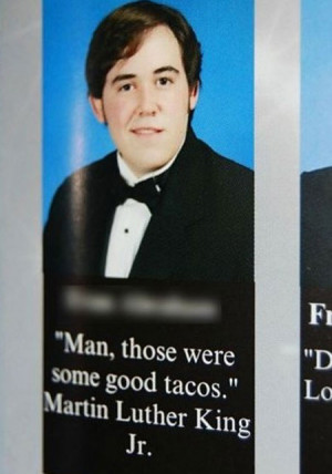 yearbook quote fails