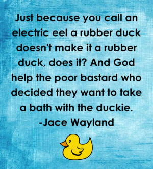 Will Herondale Duck Quotes Jace and madame dorothea quote