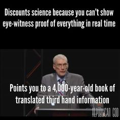 The hypocrisy of creationist Ken Ham More