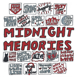 one direction song quotes drawings midnight memories one direction ...