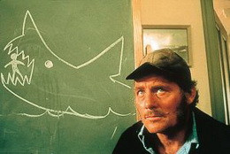 Robert Shaw as Quint in “Jaws” (1975)