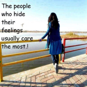 Download People who hide feelings - Love and hurt quotes