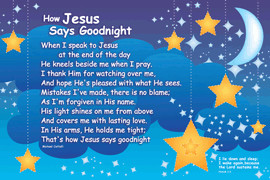 christian good night quotes Jesus Loves Me Sign