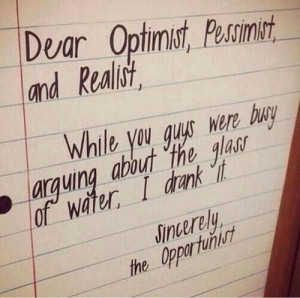 The opportunist