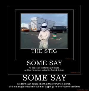 The Stig Quotes Picture