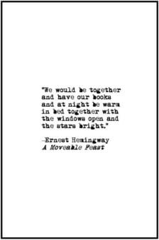 Love quote retro typewriter literary print romance wedding valentine's ...