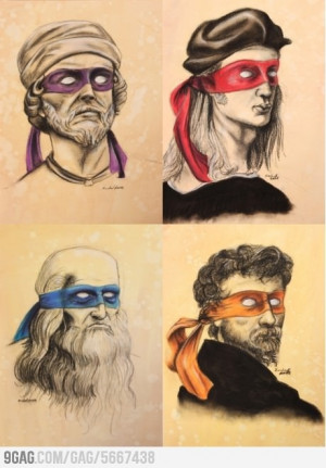 Ninja Renaissance Artists.