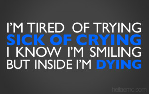 Tired of Trying