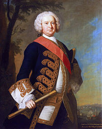 Admiral Sir Peter Warren, c. 1751