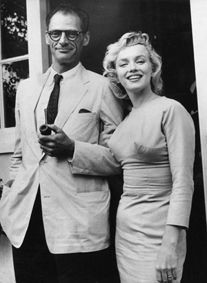 Arthur Miller and Marylin Monroe