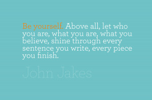 Being Yourself Quotes (20)