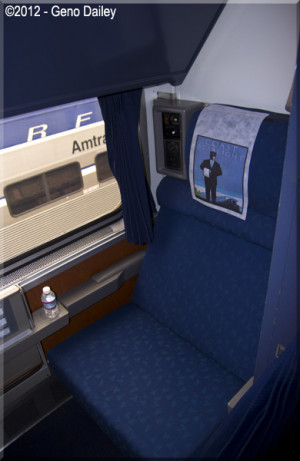 Amtrak Coast Starlight Roomette