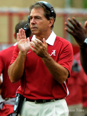 Nick Saban Quotes On Success Alabama coach nick saban's