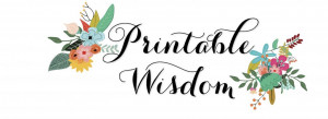 Printable Wisdom Wall Art (Review and Giveaway)