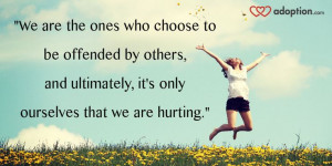 Choosing to Take Offense - Adoption
