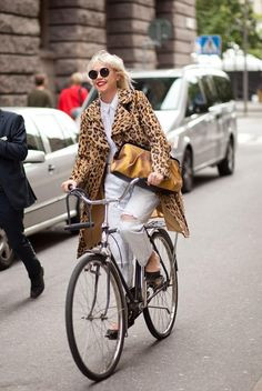 ... coat leopards bicycl style leopard prints coats the city leopard lov