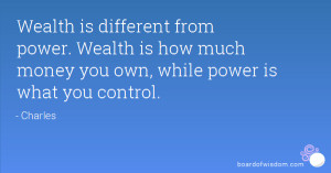 Wealth is in the richness of the mind and heart, not the pocket