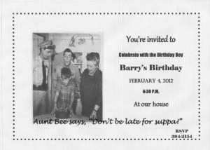 Friends Tv Show Quotes Birthday A mayberry birthday party