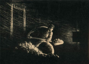 Joseph Pulitzer Shovelling