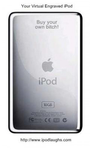 Funny iPod Engraving Ideas