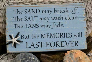 Sand + Salt = Memories