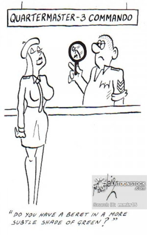 ... Army Beret 'do you have a beret in a more subtle shade of green