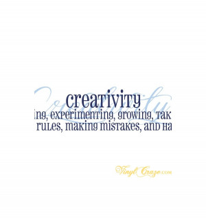 Home > Sports & Hobbies > Creativity is inventing... and having fun