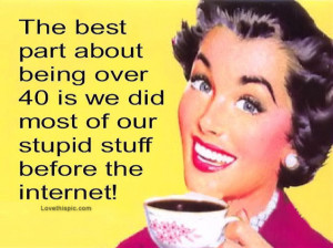 My friend, Sue, started my self-destruct sequence. I might not ever ...