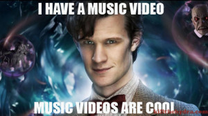 Doctor Who Funny Quotes Matt Smith The fourth doctor jamming on
