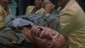 Arnold Schwarzenegger as Douglas Quaid-Hauser in Total Recall (1990)